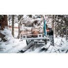 Ski sled: (platform Pótkocsi on skis)