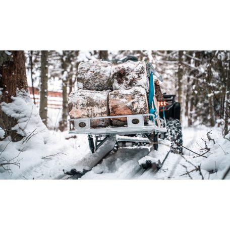 Ski sled: (platform Pótkocsi on skis)