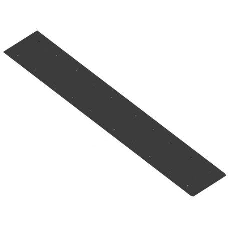 műanyag center groomer blade: for ski track maker