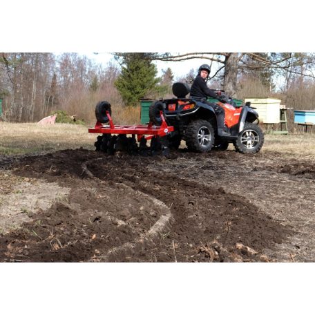 Átfordítható tárcsás kultivátor