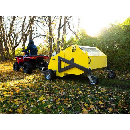 seprőgép gyűjtőtartállyal atv-hez utv-hez ( B&S 6,5hp )