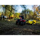seprőgép gyűjtőtartállyal atv-hez utv-hez ( B&S 6,5hp )