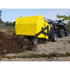 seprőgép gyűjtőtartállyal atv-hez utv-hez ( B&S 6,5hp )