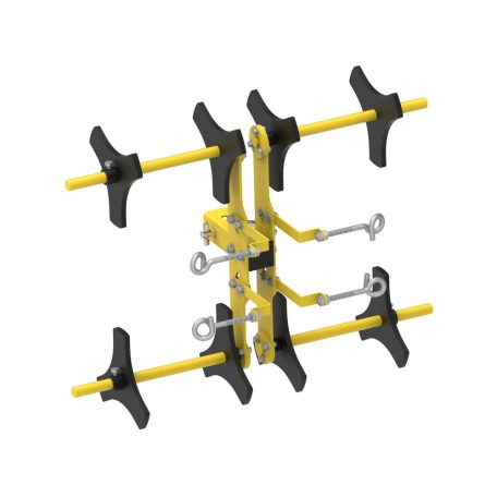 Reel tartó: (Receiver Mount System)