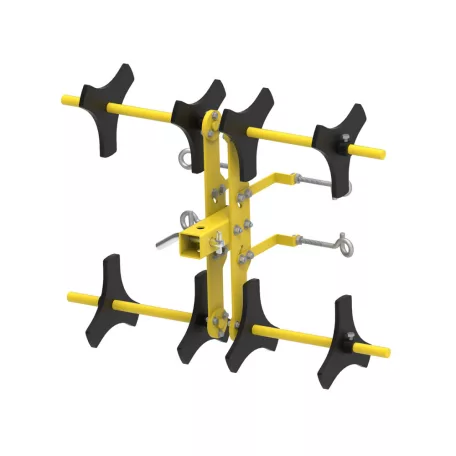 Reel tartó: (Receiver Mount System)
