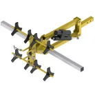 Reel tartó: (Receiver Mount System)