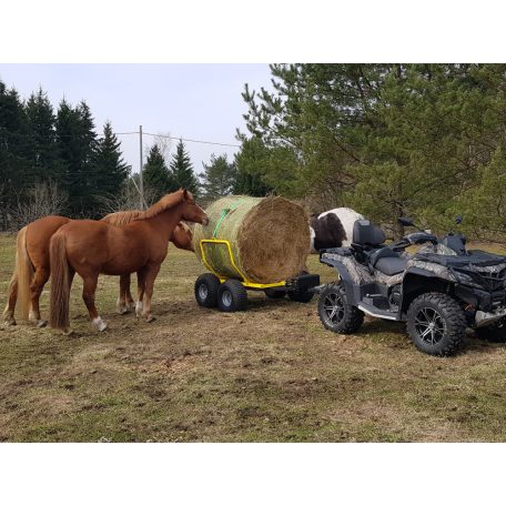 Siló és Szénabála Pótkocsi