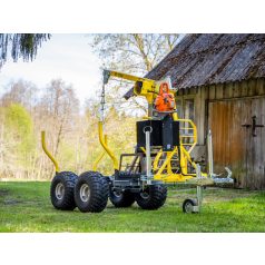 IB 1200 Rönkszállító pótkocsi ATV,UTV-hez és quadokhoz