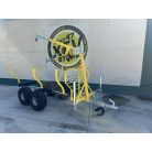 IB 1200 Rönkszállító pótkocsi ATV,UTV-hez és quadokhoz extra felszereltséggel!