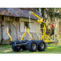 IB 1200 Rönkszállító pótkocsi ATV,UTV-hez és quadokhoz
