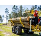 IB 1200 Rönkszállító pótkocsi ATV,UTV-hez és quadokhoz