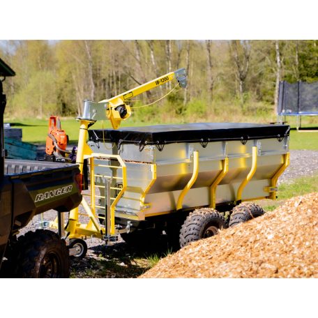 PVC takaró ponyva: ( IB 1200 / PRO 1200 pótkocsikhoz)