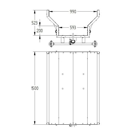 Iron Baltic Offroad 500 UTV, ATV / QUAD utánfutó