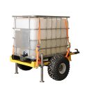 Tartály (IBC) szállító Pótkocsi / Raklap Pótkocsi
