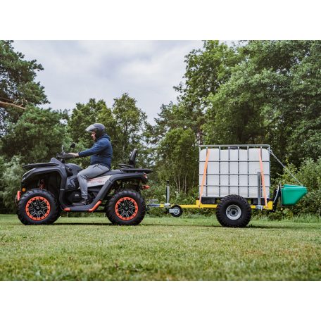 Tartály (IBC) szállító Pótkocsi / Raklap Pótkocsi