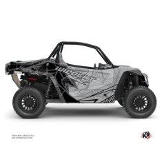   Karosszéria védő dekor matrica készlet  SSV ARCTIC CAT Requiem Fekete/Szürke Széria