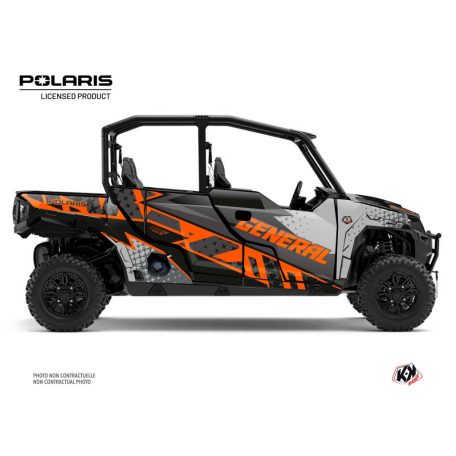 Karosszéria védő dekor matrica készlet  SSV POLARIS Stun Szürke Széria