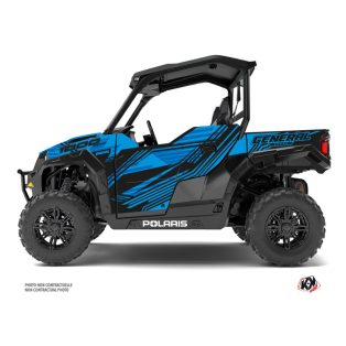   Karosszéria védő dekor matrica készlet  SSV POLARIS Graphite Kék Széria