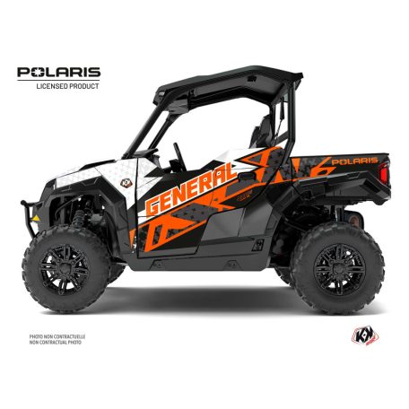 Karosszéria védő dekor matrica készlet  SSV POLARIS Stun Fehér Széria