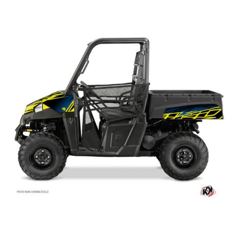 Karosszéria védő dekor matrica készlet  SSV POLARIS Eraser Neon Kék Széria