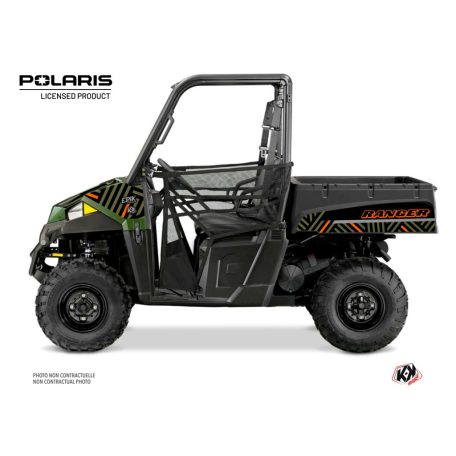 Karosszéria védő dekor matrica készlet  SSV POLARIS Epik Zöld Széria