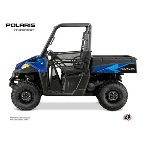 Karosszéria védő dekor matrica készlet  SSV POLARIS Stun Kék Széria
