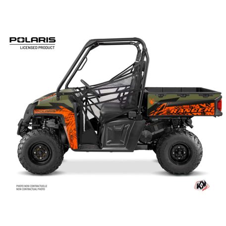 Karosszéria védő dekor matrica készlet  SSV POLARIS Chaser Narancsszínű Széria