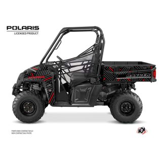   Karosszéria védő dekor matrica készlet  SSV POLARIS Epik Fekete Széria