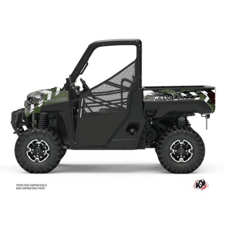 Karosszéria védő dekor matrica készlet  SSV POLARIS Lifter Zöld Széria