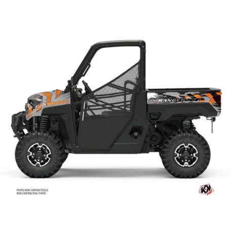 Karosszéria védő dekor matrica készlet  SSV POLARIS Lifter Narancsszínű Széria
