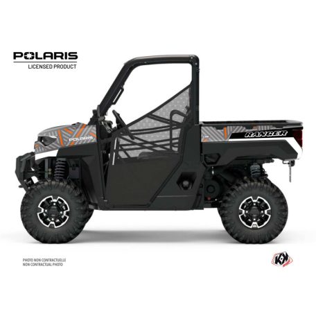 Karosszéria védő dekor matrica készlet  SSV POLARIS Epik Szürke Széria