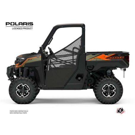 Karosszéria védő dekor matrica készlet  SSV POLARIS Stun Zöld Széria
