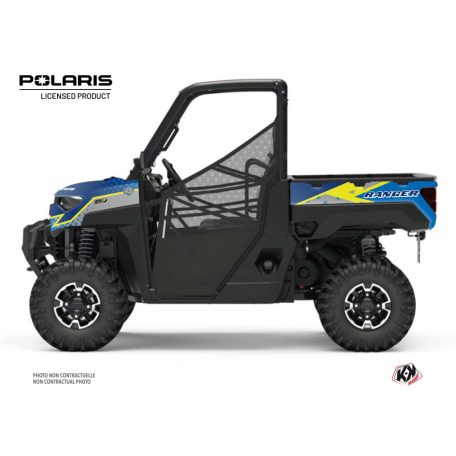 Karosszéria védő dekor matrica készlet  SSV POLARIS Stun Kék Széria