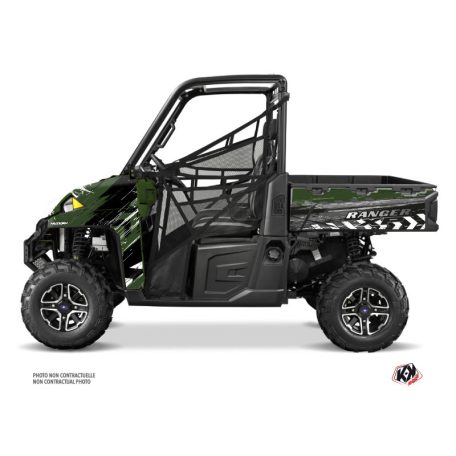 Karosszéria védő dekor matrica készlet  SSV POLARIS Lifter Zöld Széria