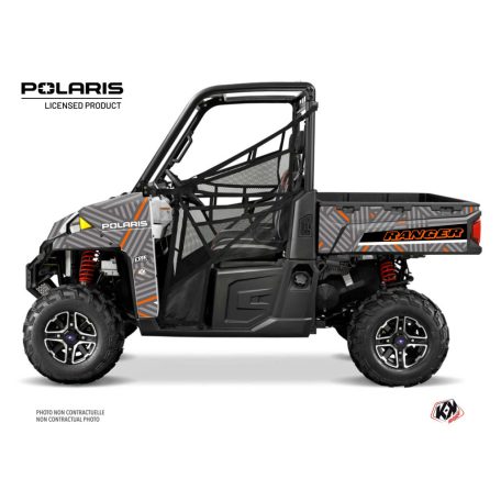 Karosszéria védő dekor matrica készlet  SSV POLARIS Epik Szürke Széria