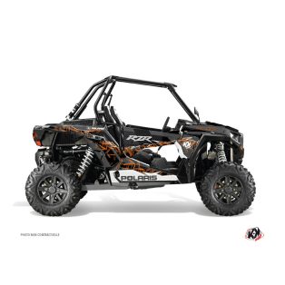   Karosszéria védő dekor matrica készlet  SSV POLARIS Action Narancsszínű Széria