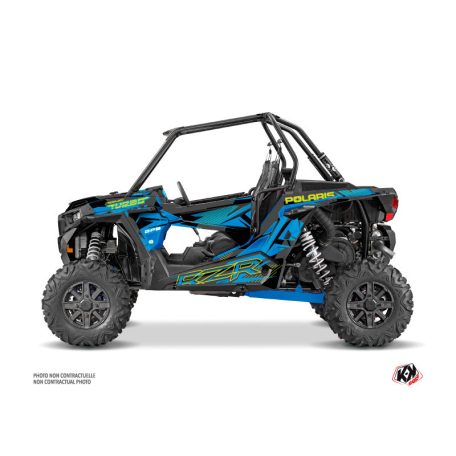 Karosszéria védő dekor matrica készlet  SSV POLARIS Spectra Kék Széria