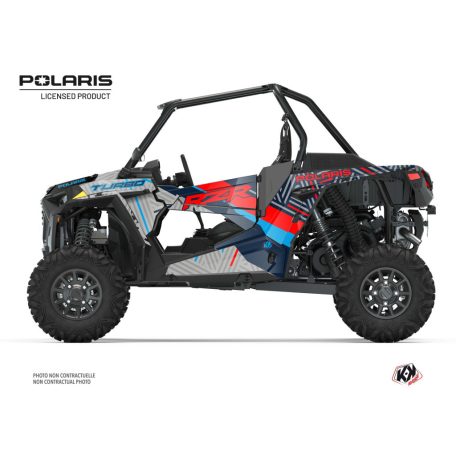 Karosszéria védő dekor matrica készlet  SSV POLARIS Epik Piros Széria