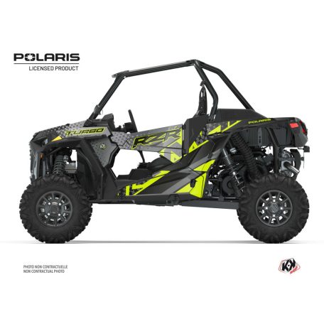 Karosszéria védő dekor matrica készlet  SSV POLARIS Stun Sárga Széria