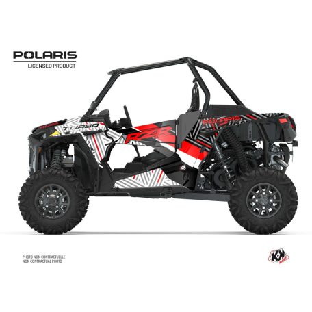 Karosszéria védő dekor matrica készlet  SSV POLARIS Epik Fehér Széria