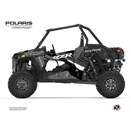 Karosszéria védő dekor matrica készlet  SSV POLARIS Epik Fekete Széria