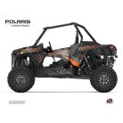 Karosszéria védő dekor matrica készlet  SSV POLARIS Epik Narancsszínű Széria