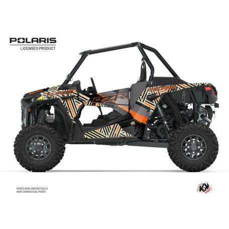 Karosszéria védő dekor matrica készlet  SSV POLARIS Epik Homokszínű Széria
