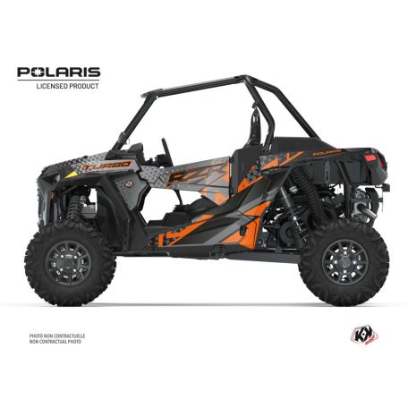 Karosszéria védő dekor matrica készlet  SSV POLARIS Stun Narancsszínű Széria