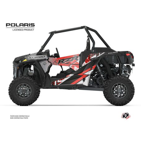 Karosszéria védő dekor matrica készlet  SSV POLARIS Stun Szürke Széria