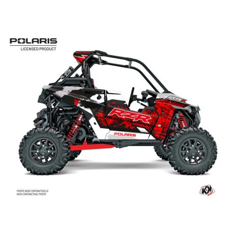 Karosszéria védő dekor matrica készlet  SSV POLARIS Chaser Fehér Széria