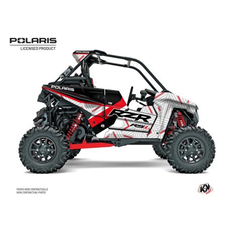Karosszéria védő dekor matrica készlet  SSV POLARIS Epik Fehér Széria