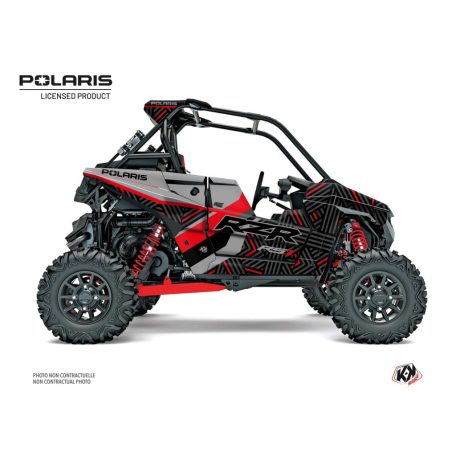 Karosszéria védő dekor matrica készlet  SSV POLARIS Epik Fekete Széria