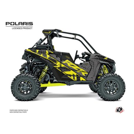 Karosszéria védő dekor matrica készlet  SSV POLARIS Chaser Sárga Széria