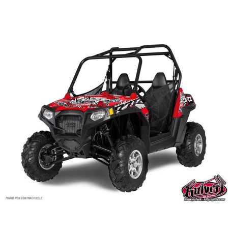 Karosszéria védő dekor matrica készlet  SSV POLARIS Demon Széria